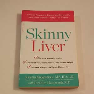 Skinny Liver Book - Red and Green Cover